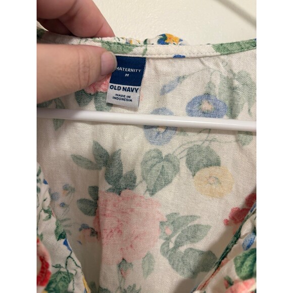 Motherhood maternity dress linen blend Size M - Picture 4 of 5